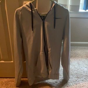 Grey Nike jacket. Hardly worn. No stains